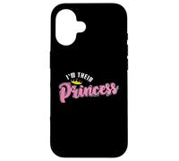 Princess Crown, Je suis Leur Princesse Coque pour iPhone 16