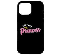 Princess Crown, Je suis Leur Princesse Coque pour iPhone 16 Pro Max
