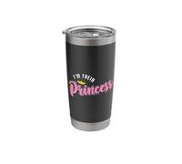 Princess Crown, je suis leur princesse Gobelet isotherme en acier inoxydable double paroi