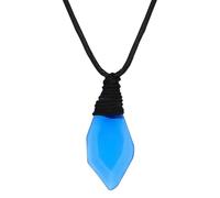 PRINCESS CUTENESS STORE H2O Just Add Water Mako Collier avec cordon noir et cristal bleu sirène