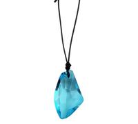 PRINCESS CUTENESS STORE H2O Just Add Water Mako Collier avec cordon noir et cristal bleu sirène