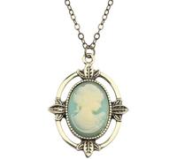 PRINCESS CUTENESS STORE Katherine Pierce Collier de vampire avec pendentif camée victorien