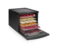 Princess Déshydrateur avec 6 Plateaux en Acier Inoxydable, Température Réglable, Écran Tactile, Minuteur jusqu’à 48 Heures, 550 W, 01.112398.01.001