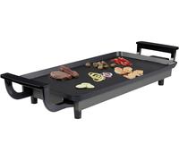 Princess Economy Table Chef électrique Plaque de gril revêtement anti-adhésif, sans BPA, voyant lumineux noir