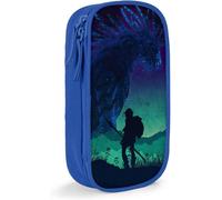 Princess Forest Spirits Mononoke Trousse ¿¿ Crayons D Impression Personnalis¿¿E Bleu[4845]