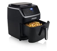 Princess Four vapeur et friteuse 2 en 1 - Grand volume de 6,5 L - 1700 W - Ecran tactile - 8 programmes préprogrammés - Accessoires inclus - Noir (01.182080.02.001)