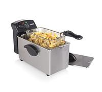 Princess Friteuse Castel - 3L - 2000 Watts - Acier inoxydable - Technologie Zone Froide - 182626