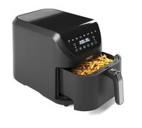 Princess friteuse sans huile SlimFry - Design peu encombrant - Sans BPA - 8 L - 8 programmes - Température & minuterie réglables - 2 000 W - 182256, Noir