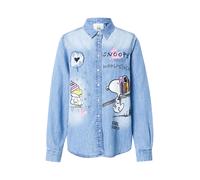 PRINCESS GOES HOLLYWOOD Chemisier 'Snoopy' bleu denim / rose / noir / blanc, Taille XS