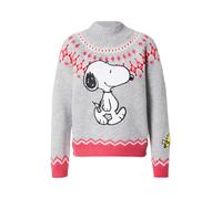 PRINCESS GOES HOLLYWOOD Pull-over 'Snoopy' gris / orange / rose / blanc, Taille L