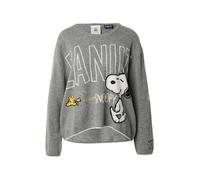 PRINCESS GOES HOLLYWOOD Pull-over 'Snoopy' jaune / gris chiné / noir / blanc, Taille XS
