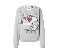 PRINCESS GOES HOLLYWOOD Sweat-shirt 'Snoopy' jaune / gris / blanc, Taille S