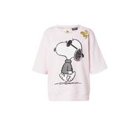 PRINCESS GOES HOLLYWOOD Sweat-shirt 'Snoopy Walk' jaune / rose / noir / blanc, Taille M