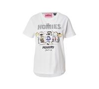 PRINCESS GOES HOLLYWOOD T-shirt 'Peanuts The Homies' jaune / gris / noir / blanc, Taille XS
