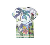 PRINCESS GOES HOLLYWOOD T-shirt 'SNOOPY Caribbean' bleu marine / vert / éosine / blanc, Taille XL