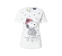 PRINCESS GOES HOLLYWOOD T-shirt 'Snoopy' gris / rose clair / noir / blanc, Taille XL