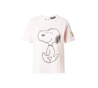 PRINCESS GOES HOLLYWOOD T-shirt 'Snoopy Smile More' rose / noir / blanc, Taille XL