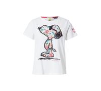 PRINCESS GOES HOLLYWOOD T-shirt 'SNOOPY' vert / rose / noir / blanc, Taille S