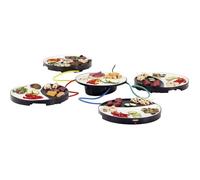 Princess Gril de table pour 4 personnes Dinner4All 1000W Blanc et noir