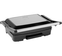 Princess Kompakt électrique Grill à contact revêtement anti-adhésif, voyant lumineux, protection contre la surchauffe noir
