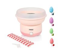 Princess Machine à Barbe à Papa, 500W, Design Compact, Pièces Lavables au Lave-Vaisselle, Inclus Bâtonnets et Cuillère, Sans BPA, Pieds Antidérapants, Facile à Utiliser, 292990