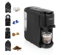 Princess Machine à café à capsules, 0,6 L, 19 bar, pour Petits Espaces | Compatible Nespresso et Dolce Gusto, Réservoir amovible, Arrêt automatique, 1450 W, 01.249452.01.001