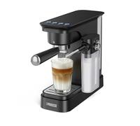 Princess Machine à Expresso avec Réservoir à Lait, Pompe 20 Bars, Réservoir d Eau 0,8 L, Préparation Simultanée de 2 Tasses, Bac Amovible, Arrêt Automatique, 01.249422.01.001