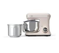 Princess Machine de cuisine numérique Nordic, Bol 5L Acier Inox, 8 Vitesses, Contrôle Digital, Sorbetière, 1200 W, Sans BPA, Pieds Antidérapants, Compatible Lave-Vaisselle, 220138