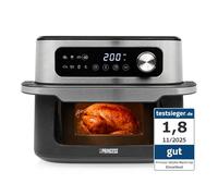 Princess MaxiCrisp Friteuse à air chaud, Capacité XXL 10 L, 1700 W, 8 Programmes Automatiques, Écran Digital, Croustillant Avec Peu d’huile, Sans PFAS, Facile à Nettoyer, 182262