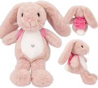 Princess Mimi Lapin en peluche Nelly avec sac à dos