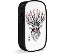 Princess Mononoke Anime Trousse ¿¿ Crayons D Impression Personnalis¿¿E Noir[4663]