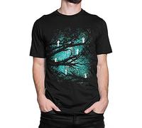 Princess Mononoke Forest Spirits Studio Ghibli T-Shirt Men's Tee(Large)