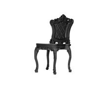 PRINCESS OF LOVE - Chaise style baroque intérieur/extérieur Noir