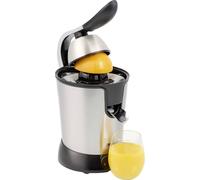 Princess Presse-agrumes 201873 1000 W écoulement direct du jus, avec centrifugeuse , passe au lave-vaissellle métal, noir