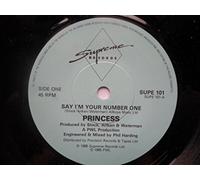 Princess - Princess Say I'm Your Number 1 7" Supreme SUPE101 EX/VG 1985 picture sleeve