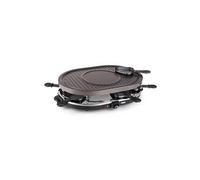 Princess Raclette 8 Oval Grill Party - Raclette/grill - 1.2 kWatt - noir