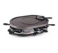 Princess 162700 Appareil à raclette - Oval Grill Party 8