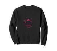 Princess Security Tiare Protection Agency Royal Guard Sweatshirt, Unisexe pour Adultes, Noir, XL