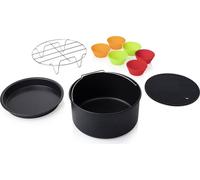 Princess Set de 10 accessoires pour friteuse à air chaud 5,2L métal et silicone