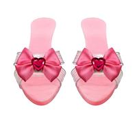 Princess Shoes & Cosplay Crystal Heels - Girls Dress Up Shoes with Comfort Insole, Sparkly Costume Heels for Content Creators, Comic Conventions & Theater Performers