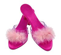 Princess Shoes - Role Playing Crystal, High Heels Footwear | Elegant Costume Performance Accessory, Lightweight Comfortable Stage Prop Design For School Plays Themed Events Costume Parties Plus