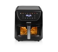 Princess SlimFry Airfryer, Capacité 8L, 2000W, 8 Programmes, Écran Tactile Digital, Température Réglable, Fenêtre de Visualisation, Arrêt Automatique, Panier Lavable, 182257, Noir