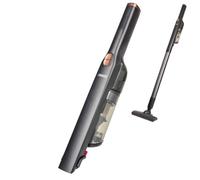 Princess Stormy Aspirateur à Main, Moteur BLDC 15 kPa, sans Fil, 25 Min d’autonomie, Filtre HEPA H11, Brosse d’ameublement et suceur intégrés, Charge USB, léger, 339790