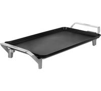 Princess Table Chef Premium XL électrique Planche teppanyaki avec réglage manuel de la température argent (mat), noir