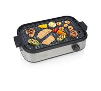 Princess Table Chef Purify Grill de Table, Barbecue sans Fumee avec Systeme de Filtre a Air, Thermostat Reglable, Revetement Ceramique Sans PFAS, Surface 35 x 21 cm, 103215