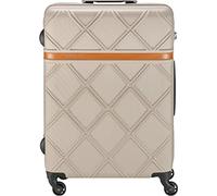 Princess Traveller Sifflet, Capuccino, M, Chariot à Coque Rigide avec roulettes pivotantes