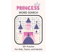 Princess' Word Search Puzzle Book: Word Searches with Easy to Read Print About Princess', Castles, Fairy Tales and More… I 6x9 Inches, 110 Pages I ... Holidays, and Screen-Free Summer Ideas