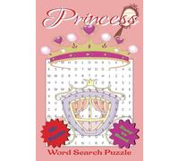 Princess Word Search Puzzle Book: Word Searches with Easy to Read Print about Princesses, Fairy Tail, Enchanted Forest, and More | 6x9 inches, 110 ... Gift for Vacations, Holidays, and Free Times