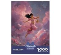 Princesse à la Lampe d'Aladdin Puzzle 1000 Pièces Filles Like It Puzzles pour Adultes Jeu Éducatif Challenge Toy Enfants Cadeaux 70x50cm/1000pcs