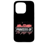 Princesse de la caravane pop-up Nature Camping Coque pour iPhone 15 Pro